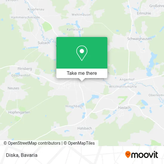 Diska map