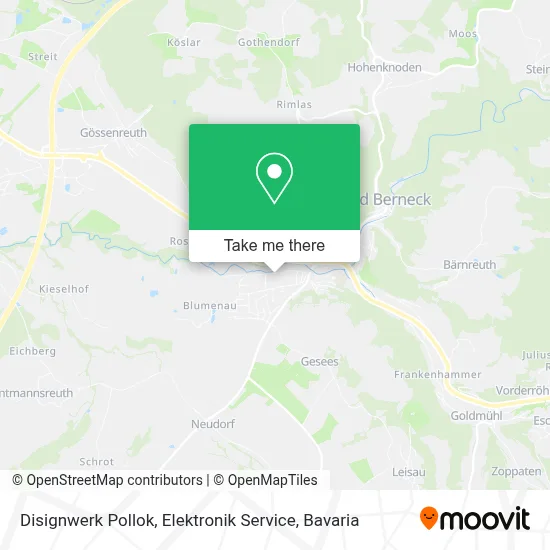 Disignwerk Pollok, Elektronik Service map