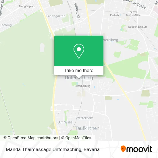 Manda Thaimassage Unterhaching map