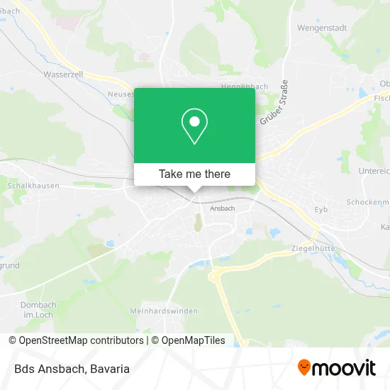 Bds Ansbach map