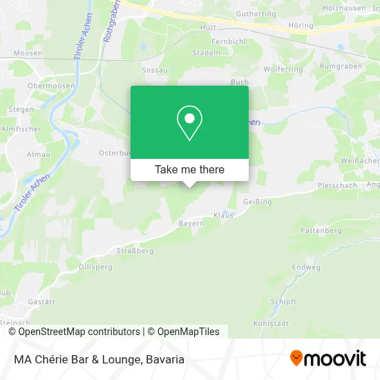 MA Chérie Bar & Lounge map