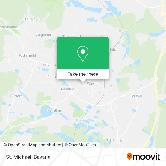 St. Michael map