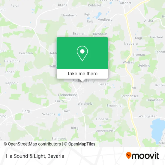 Ha Sound & Light map
