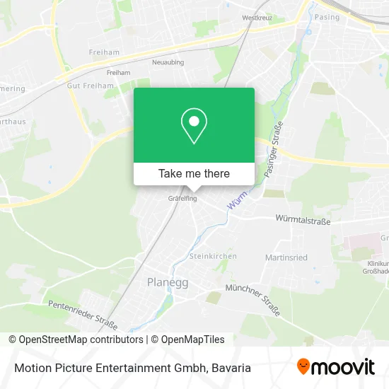 Motion Picture Entertainment Gmbh map