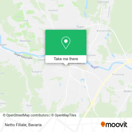 Netto Filiale map
