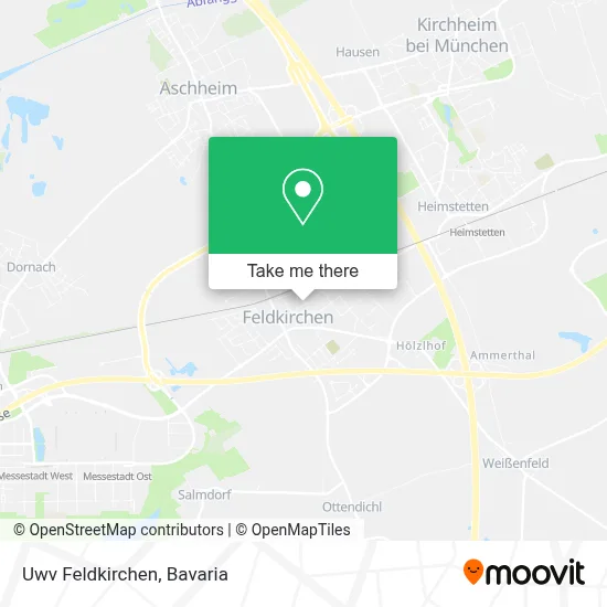 Uwv Feldkirchen map