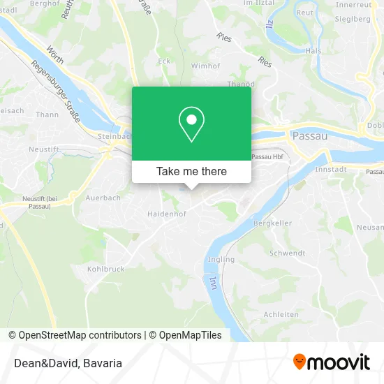 Dean&David map