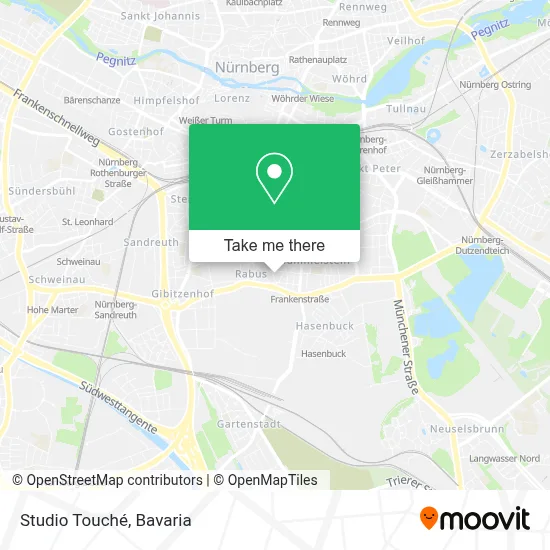 Studio Touché map