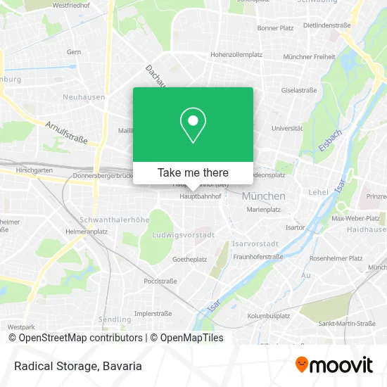 Radical Storage map