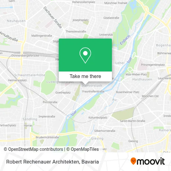 Robert Rechenauer Architekten map