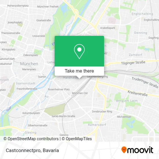 Castconnectpro map