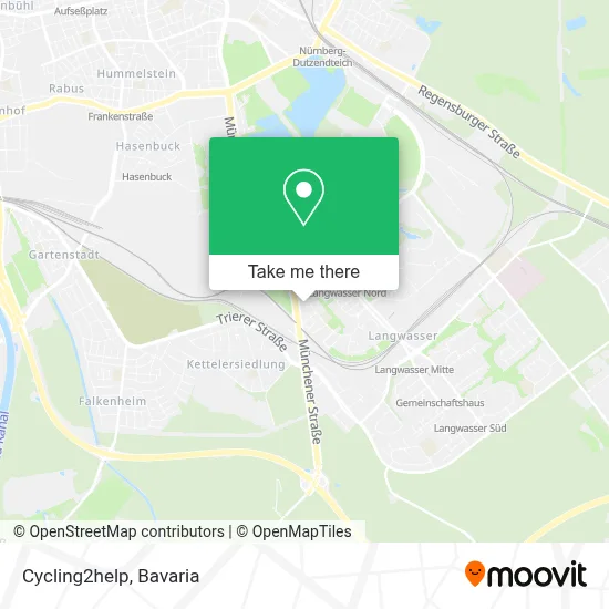 Cycling2help map