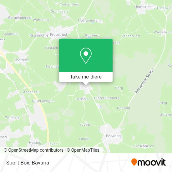 Sport Box map