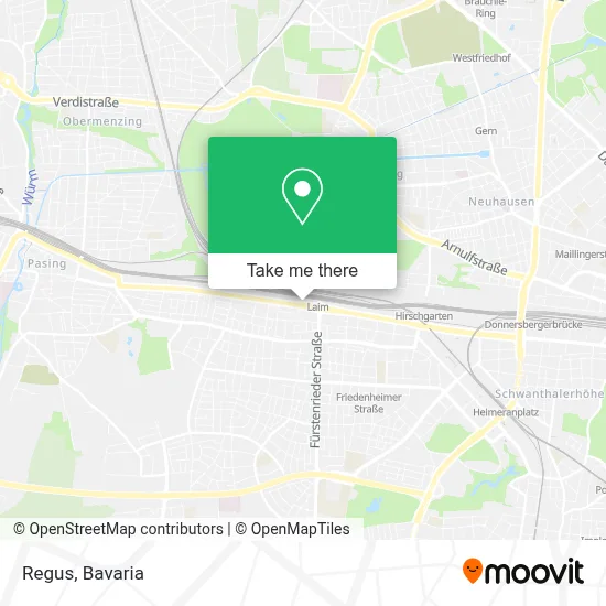 Regus map