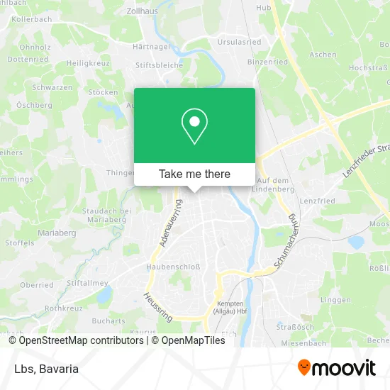 Lbs map