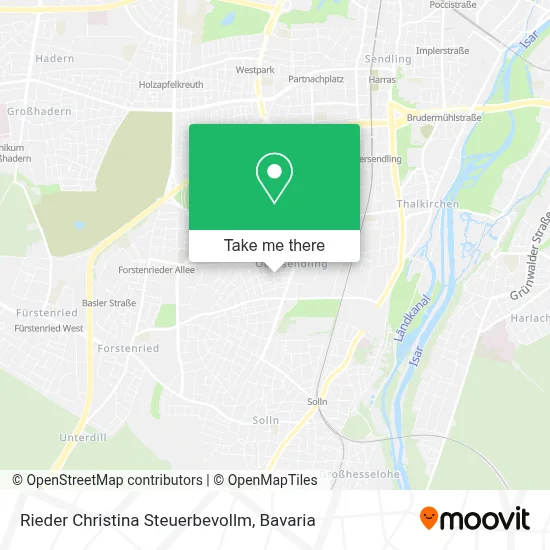 Rieder Christina Steuerbevollm map