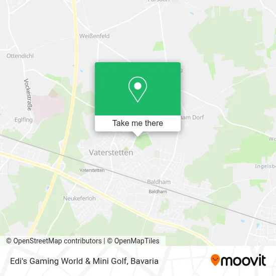 Edi's Gaming World & Mini Golf map
