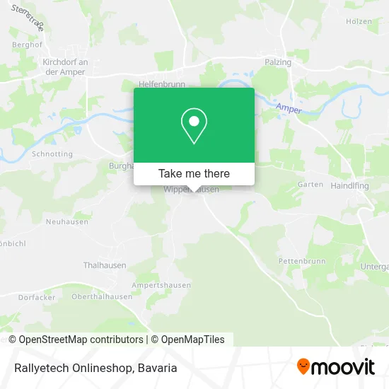 Rallyetech Onlineshop map
