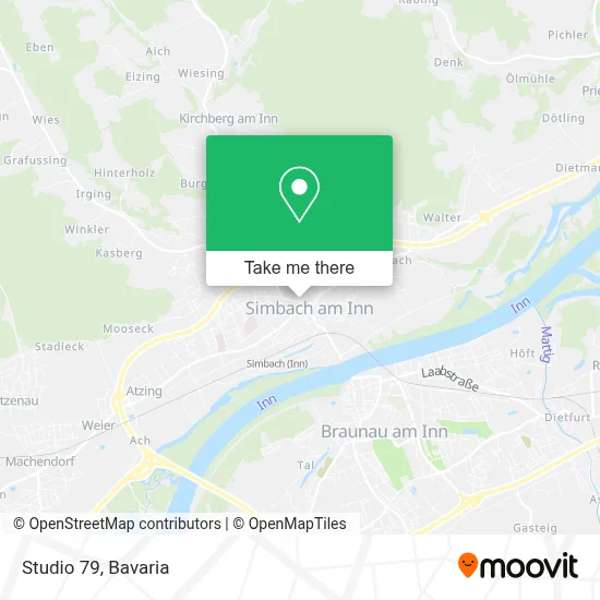 Studio 79 map