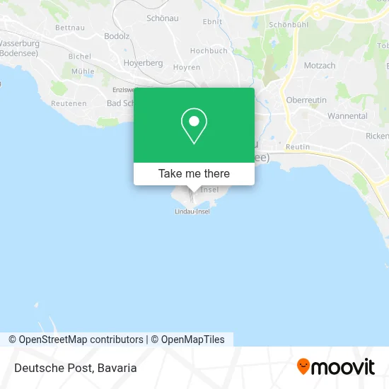 Deutsche Post map