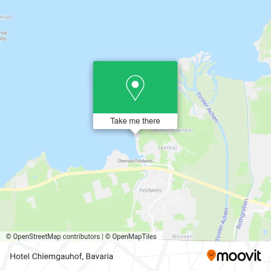 Hotel Chiemgauhof map