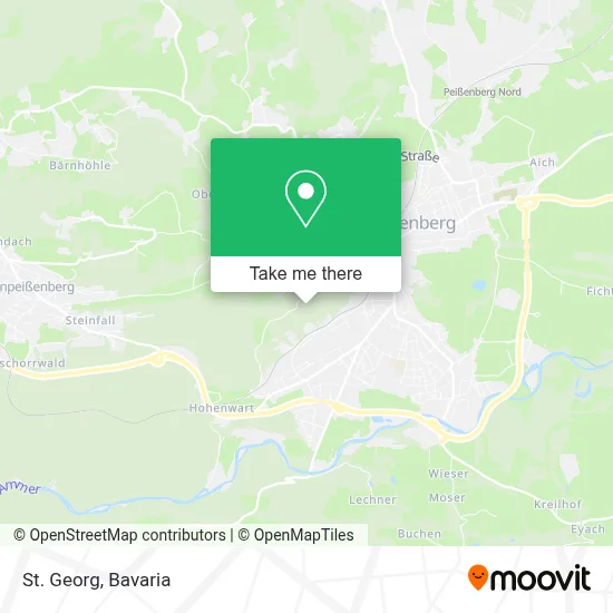 St. Georg map