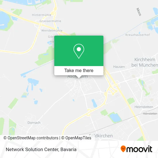 Network Solution Center map