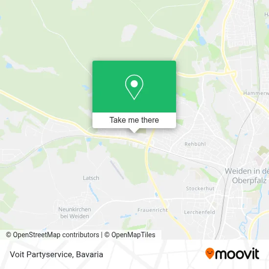Voit Partyservice map