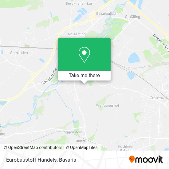 Eurobaustoff Handels map