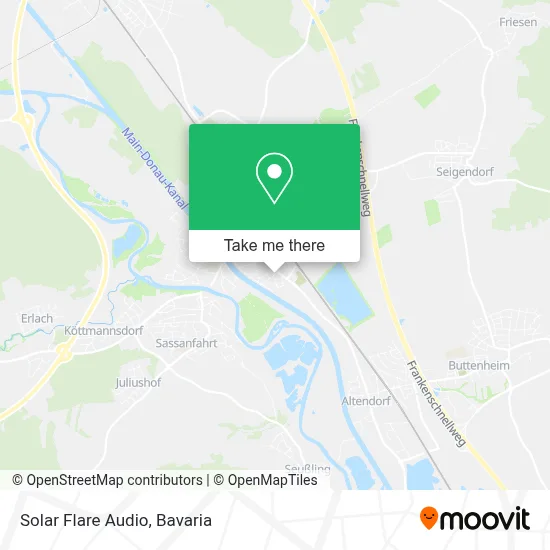 Solar Flare Audio map