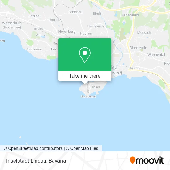 Inselstadt Lindau map
