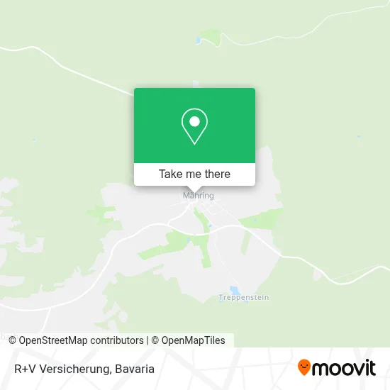 R+V Versicherung map