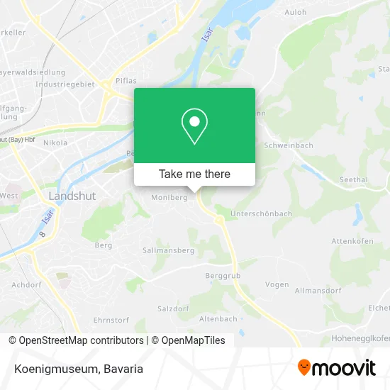 Koenigmuseum map