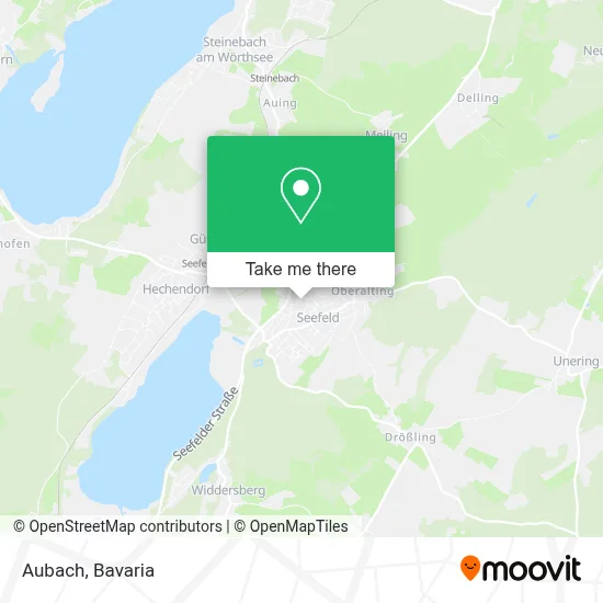 Aubach map