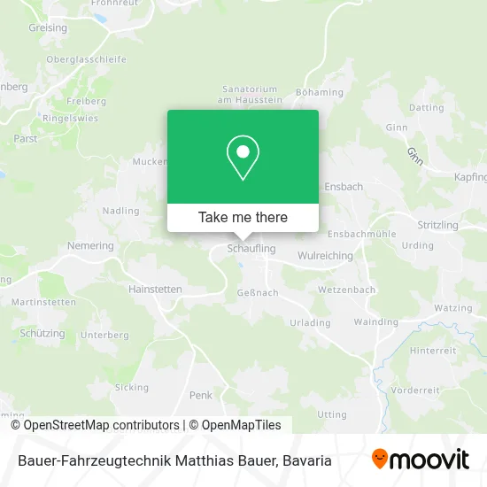 Bauer-Fahrzeugtechnik Matthias Bauer map