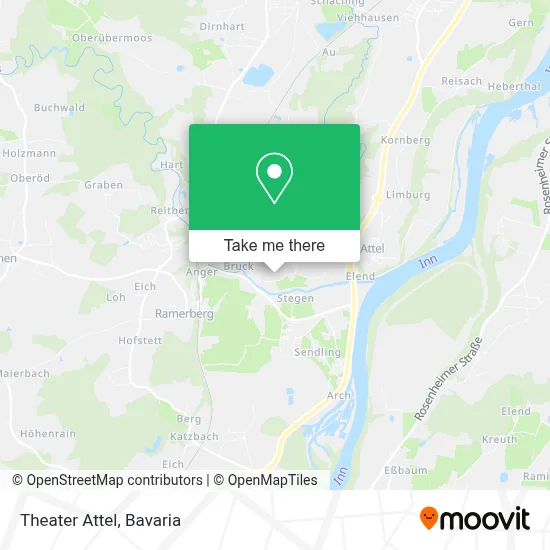 Theater Attel map