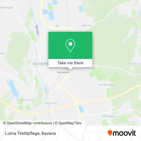 Loma Textilpflege map