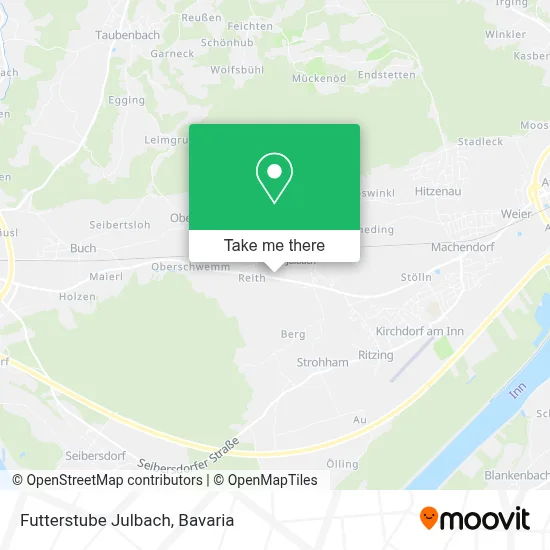 Futterstube Julbach map