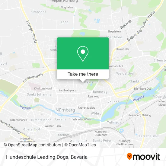 Hundeschule Leading Dogs map