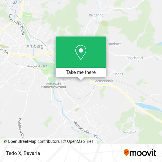 Tedo X map