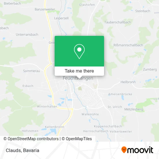 Clauds map