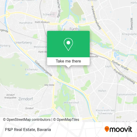 P&P Real Estate map