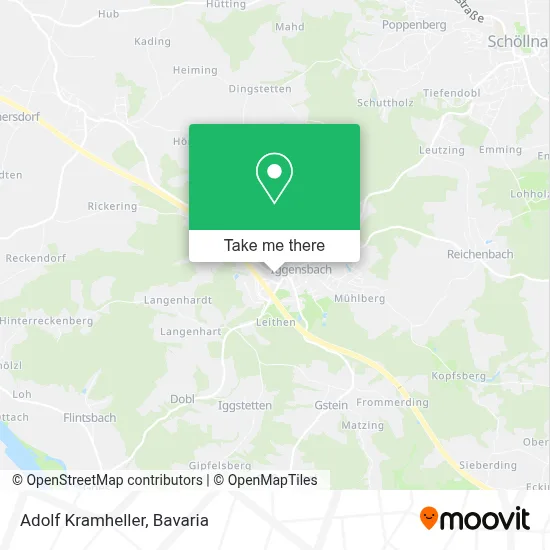 Adolf Kramheller map