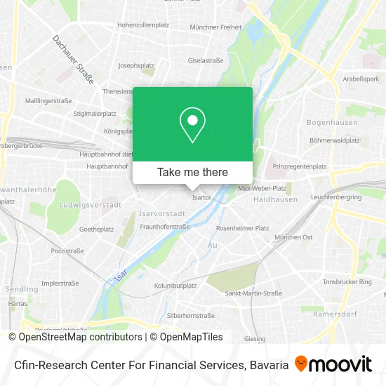 Cfin-Research Center For Financial Services map