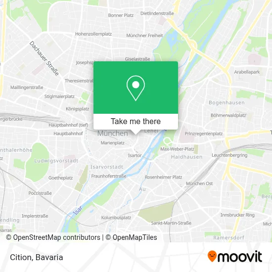 Cition map