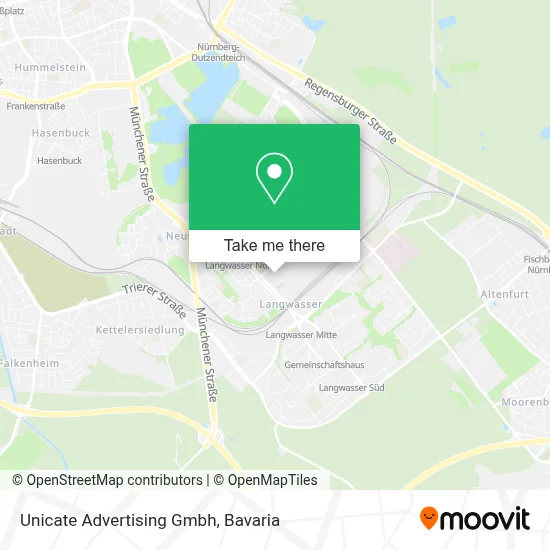 Unicate Advertising Gmbh map