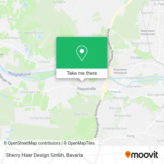 Sherry Haar Design Gmbh map