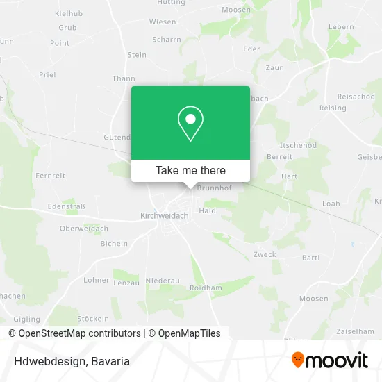 Hdwebdesign map