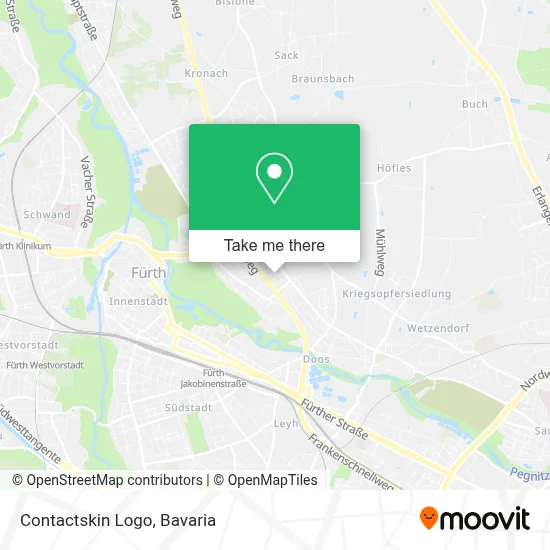 Contactskin Logo map