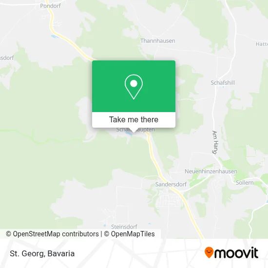St. Georg map